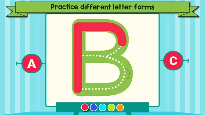 Alphabet Letters & Numbers Tracing Games for Kids android App screenshot 1