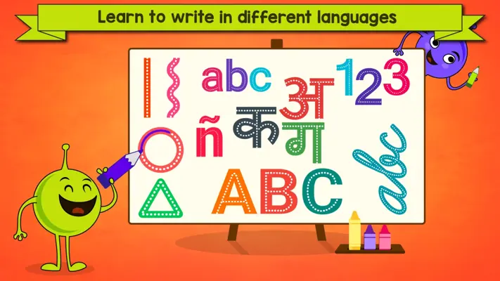 Alphabet Letters & Numbers Tracing Games for Kids android App screenshot 6